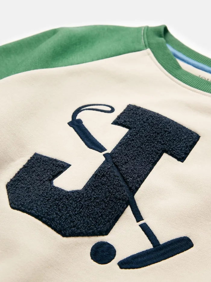Joules Sweatshirts and Hoodies Cream Crew Neck Sweatshirt 8211 Boys