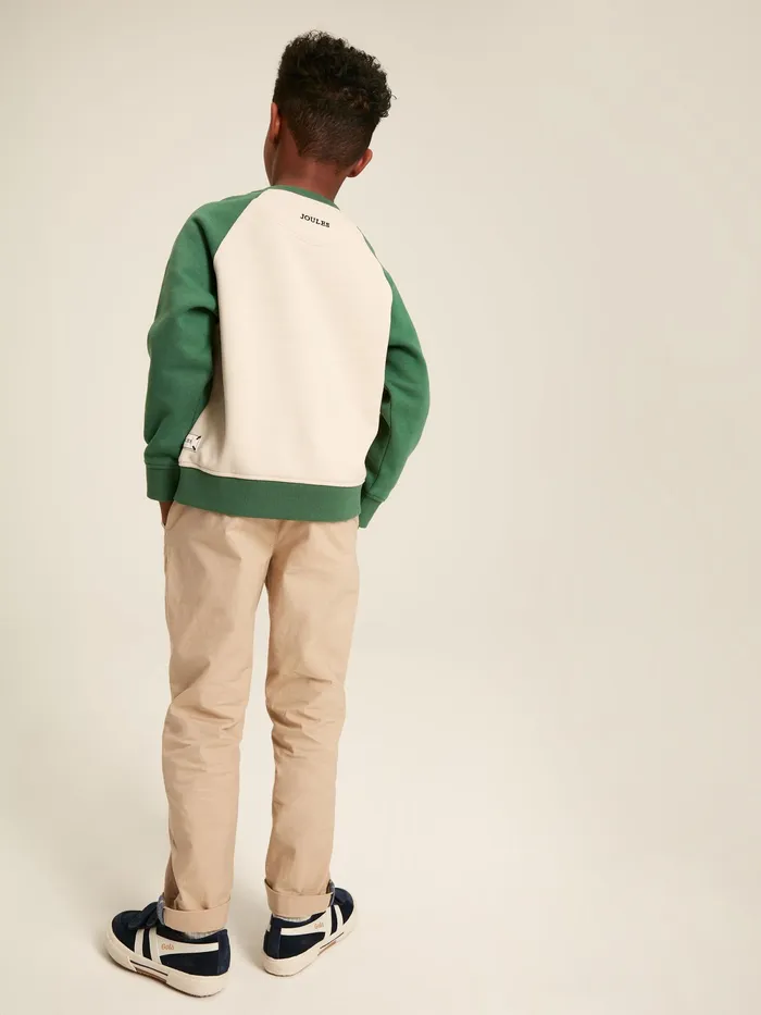 Joules Sweatshirts and Hoodies Cream Crew Neck Sweatshirt 8211 Boys