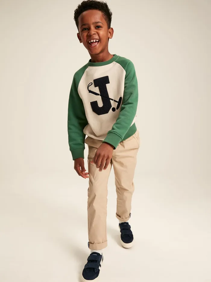 Joules Sweatshirts and Hoodies Cream Crew Neck Sweatshirt 8211 Boys