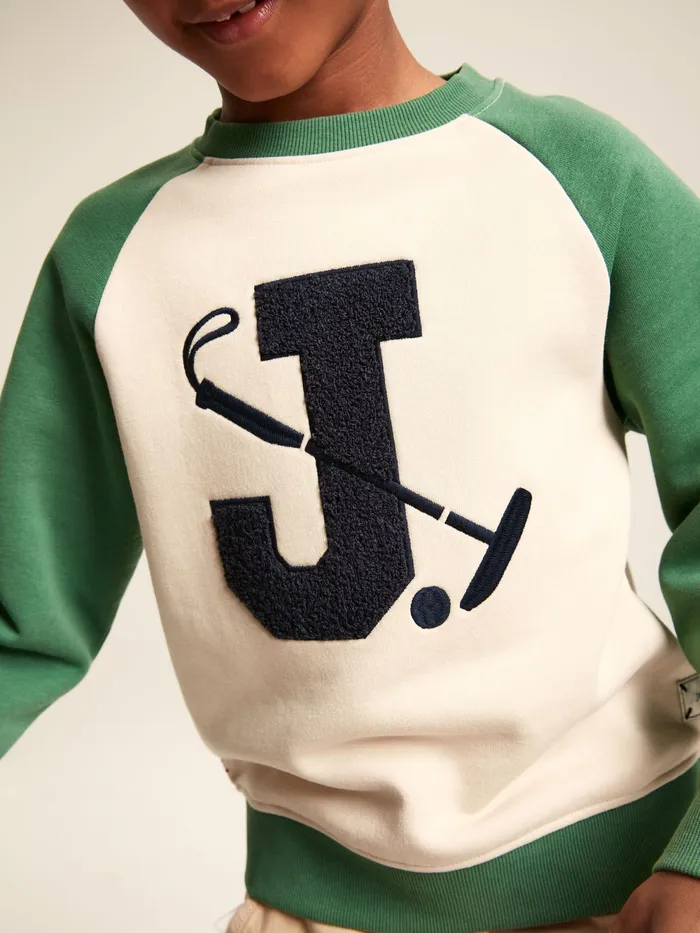Joules Sweatshirts and Hoodies Cream Crew Neck Sweatshirt 8211 Boys