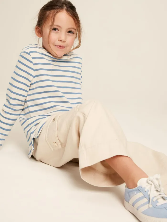 Joules Tops and Tshirts Blue Striped Long Sleeve Jersey Top 8211 Girls