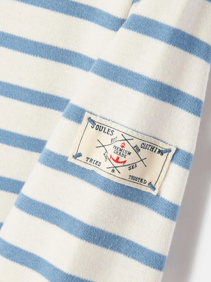 Joules Tops and Tshirts Blue Striped Long Sleeve Jersey Top 8211 Girls