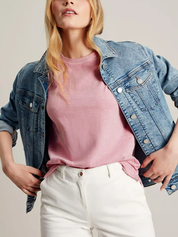 Joules Tops Pink Short Sleeve TShirt 8211 Women