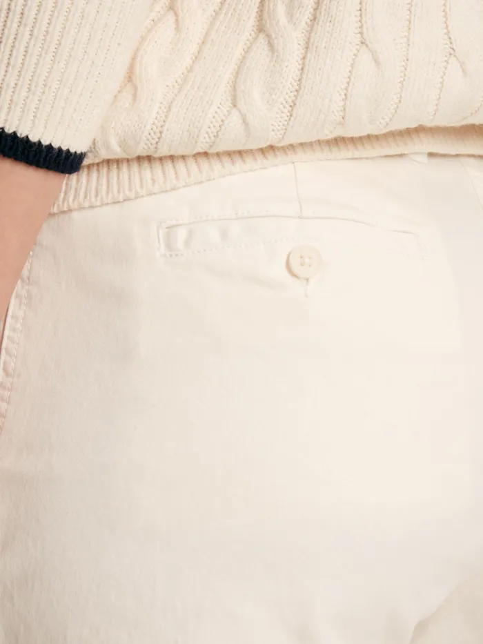Joules Trousers and Leggings Cream Slim Fit Chino Trousers 8211 Women