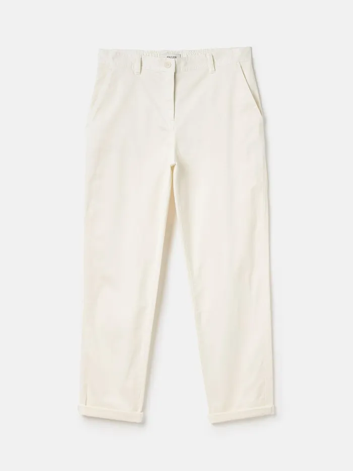 Joules Trousers and Leggings Cream Slim Fit Chino Trousers 8211 Women