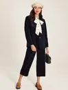 Joules Trousers and Leggings Navy Blue Cord Wide Leg Trousers 8211 Women