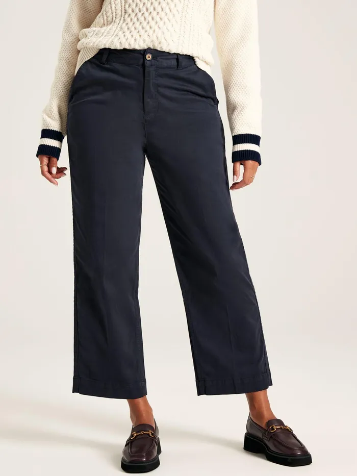 Joules Trousers and Leggings Navy Straight Leg Chinos 8211 Women