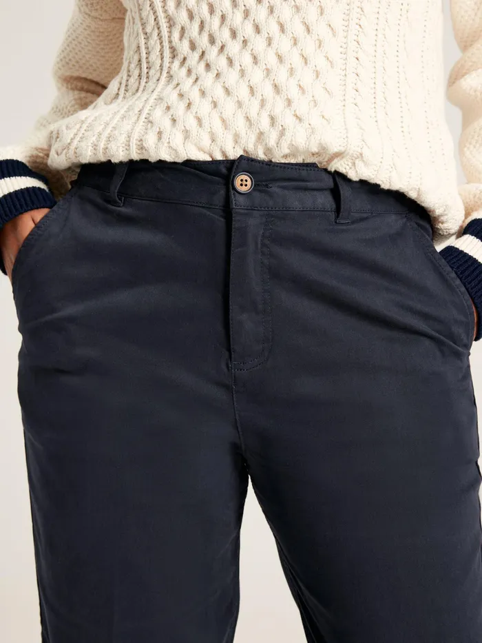 Joules Trousers and Leggings Navy Straight Leg Chinos 8211 Women