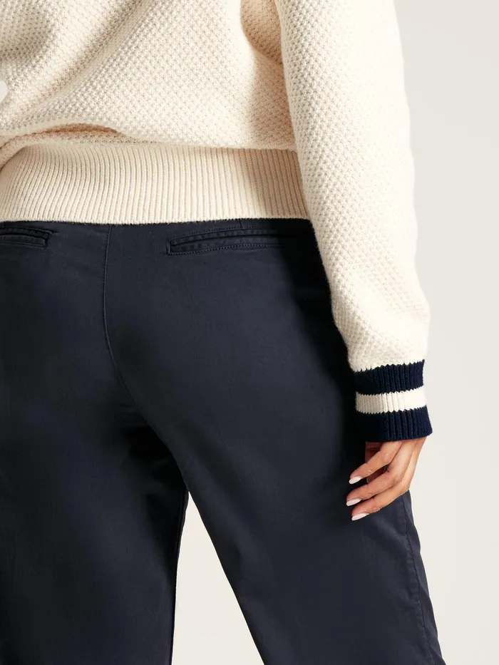 Joules Trousers and Leggings Navy Straight Leg Chinos 8211 Women
