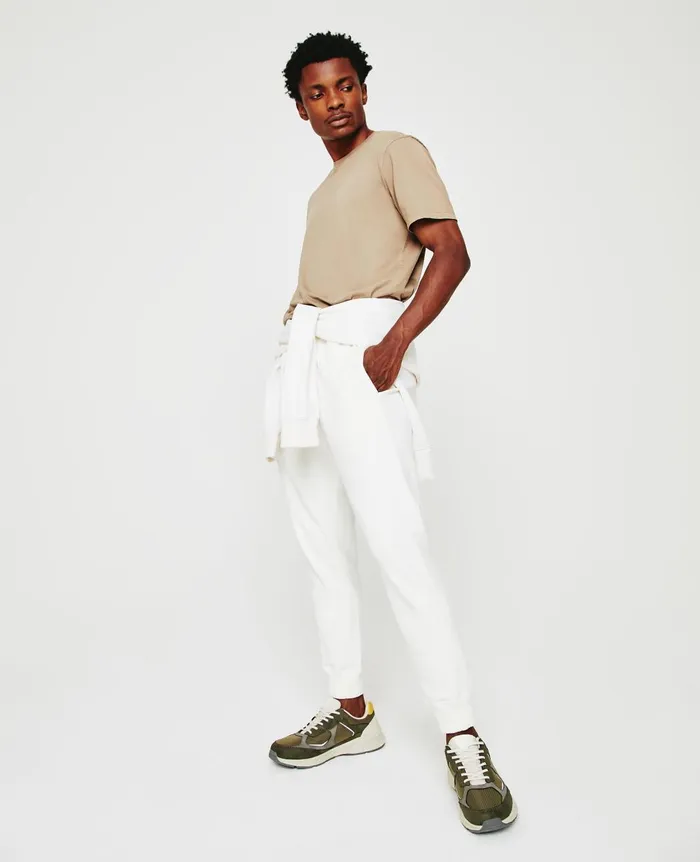 Kenji Sweatpant Ivory Dust Men AG Jeans Sweatpants