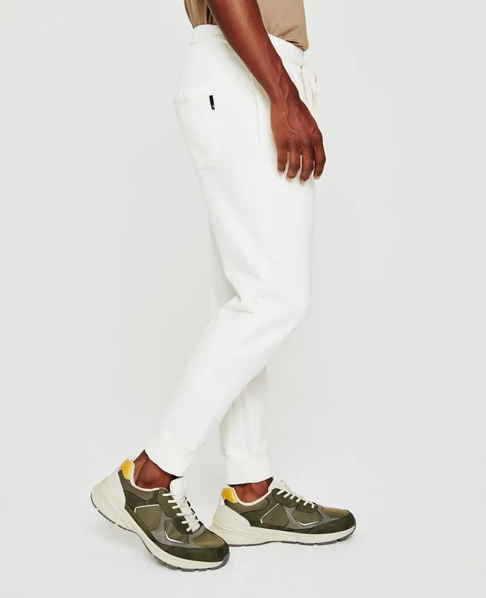 Kenji Sweatpant Ivory Dust Men AG Jeans Sweatpants Kenji Sweatpant Ivory Dust Men AG Jeans Sweatpants