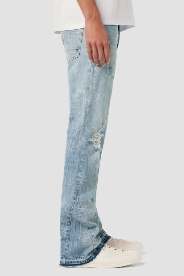 Kick Flare Men Hudson Jeans Walker Kick Flare Jean Bandana Kick Flare Men Hudson Jeans Walker Kick Flare Jean Bandana