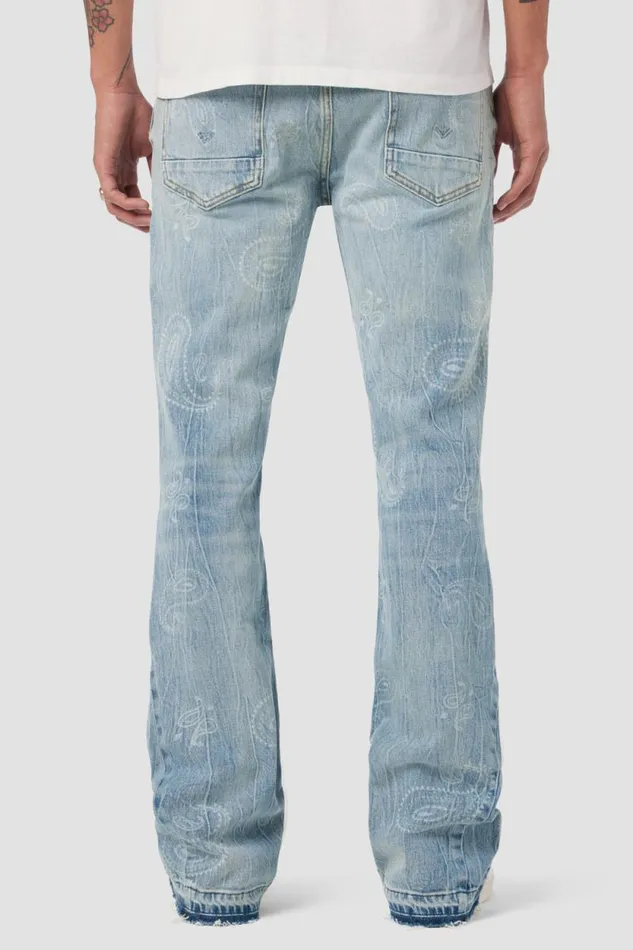 Kick Flare Men Hudson Jeans Walker Kick Flare Jean Bandana Kick Flare Men Hudson Jeans Walker Kick Flare Jean Bandana