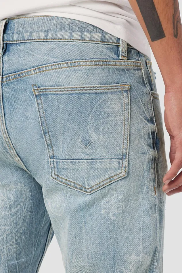 Kick Flare Men Hudson Jeans Walker Kick Flare Jean Bandana Kick Flare Men Hudson Jeans Walker Kick Flare Jean Bandana