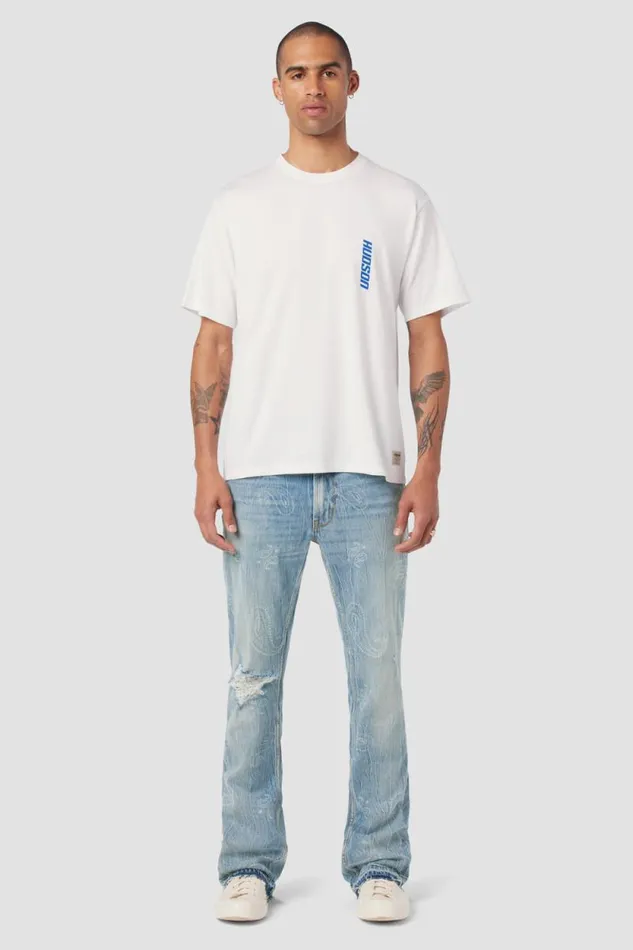 Kick Flare Men Hudson Jeans Walker Kick Flare Jean Bandana Kick Flare Men Hudson Jeans Walker Kick Flare Jean Bandana