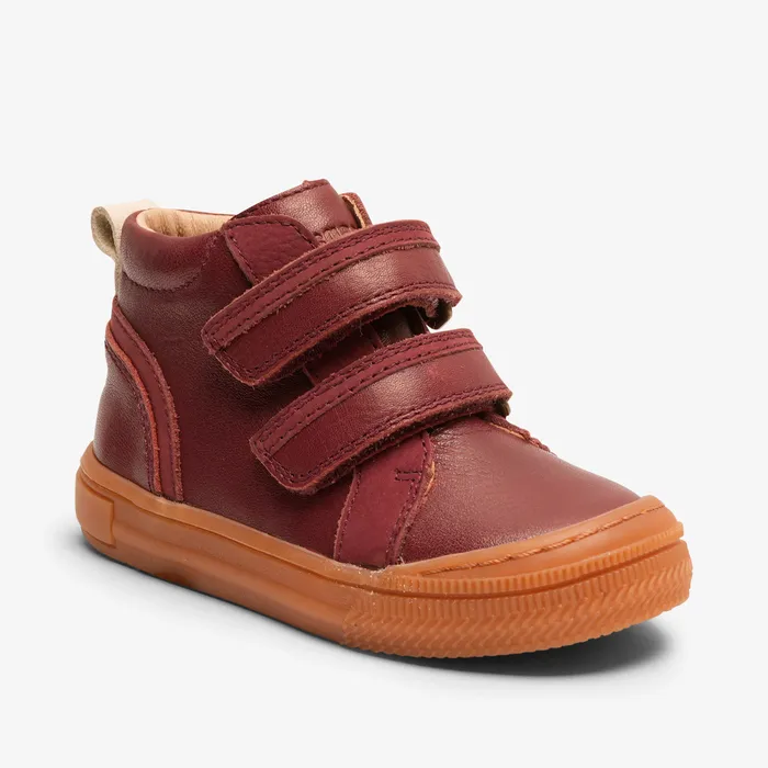 KIDS bisgaardshoes cuba rhubarb Red Sneakers