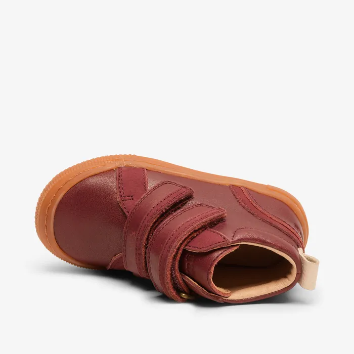 KIDS bisgaardshoes cuba rhubarb Red Sneakers