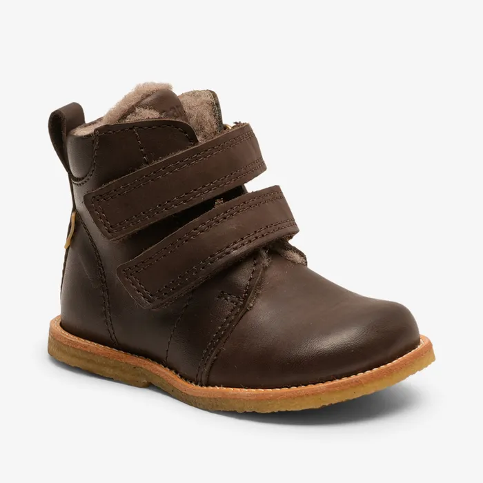 KIDS bisgaardshoes edis tex dark brown Brown Winter boots