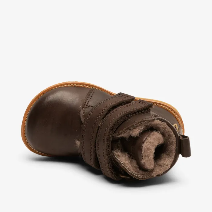 KIDS bisgaardshoes edis tex dark brown Brown Winter boots