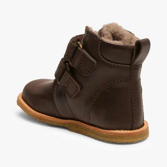 KIDS bisgaardshoes edis tex dark brown Brown Winter boots