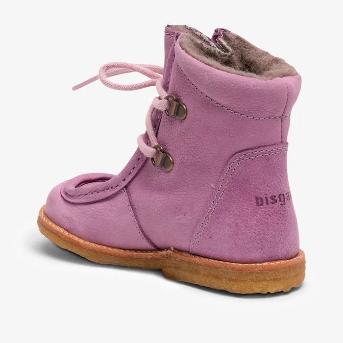 KIDS Boots bisgaardshoes flor l tex purple Purple