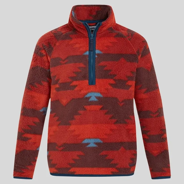 Kids Half Zip Fleece Craghoppers Kid039s Pico Half Zip Fleece Carnelian Orange Print Kids Half Zip Fleece Craghoppers Kid039s Pico Half Zip Fleece Carnelian Orange Print