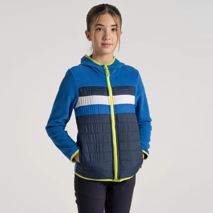 Kids Insulated Jackets Craghoppers Kid039s Brady Hybrid Jacket Bolt Blue Blue Navy Kids Insulated Jackets Craghoppers Kid039s Brady Hybrid Jacket Bolt Blue Blue Navy