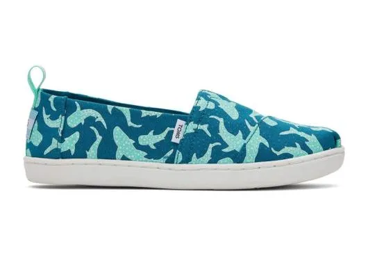 Kids KidsYouth Alpargata Whale Sharks Kids Shoe Sharks Whale TOMS Alpargatas