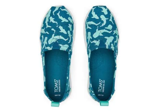 Kids KidsYouth Alpargata Whale Sharks Kids Shoe Sharks Whale TOMS Alpargatas