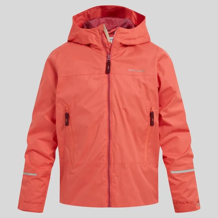Kids Waterproof Jackets Craghoppers Kid039s Foyle Jacket Deep Coral Kids Waterproof Jackets Craghoppers Kid039s Foyle Jacket Deep Coral