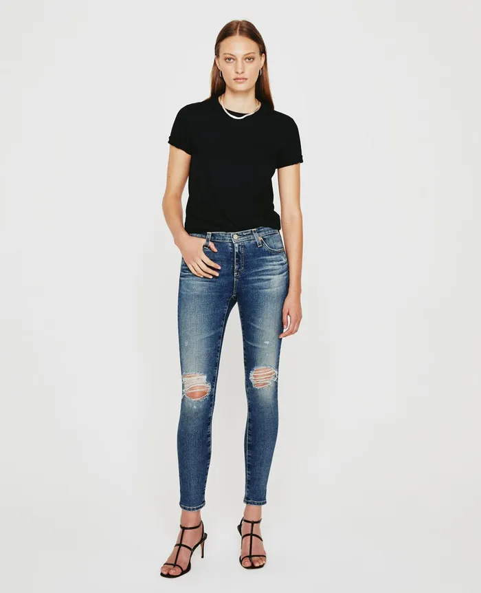 Legging Ankle 15 Years Mural Women AG Jeans Denim