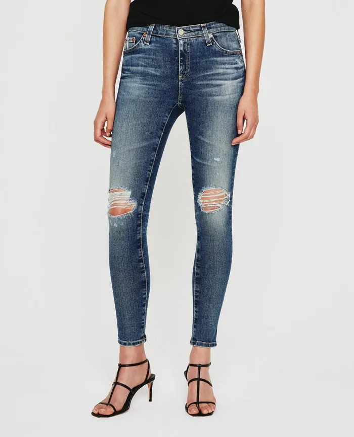 Legging Ankle 15 Years Mural Women AG Jeans Denim