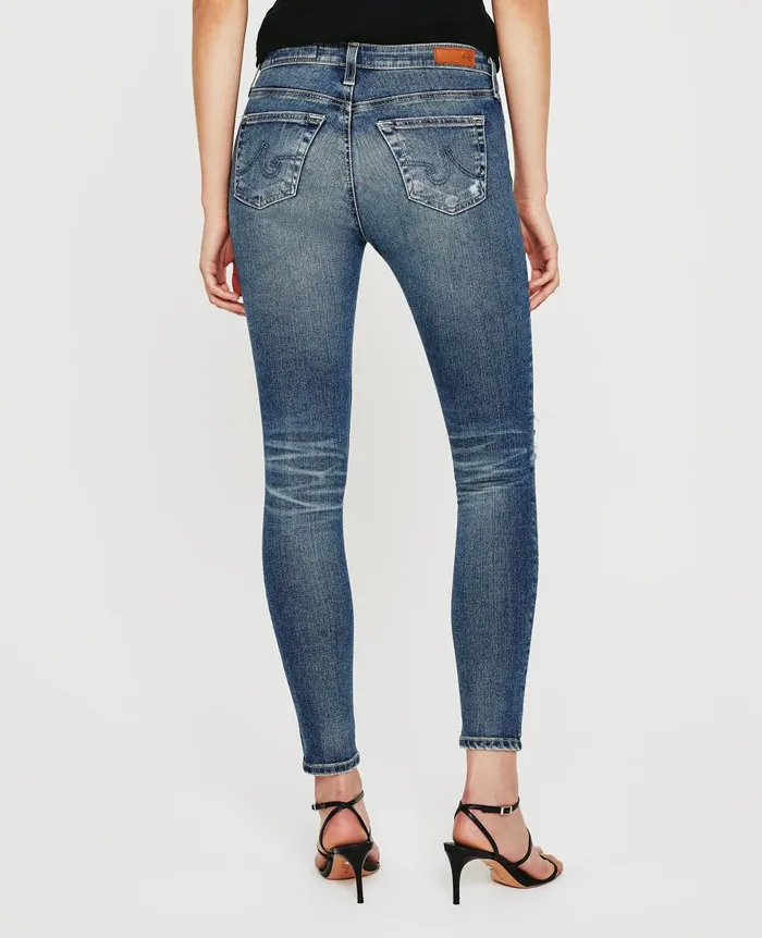 Legging Ankle 15 Years Mural Women AG Jeans Denim