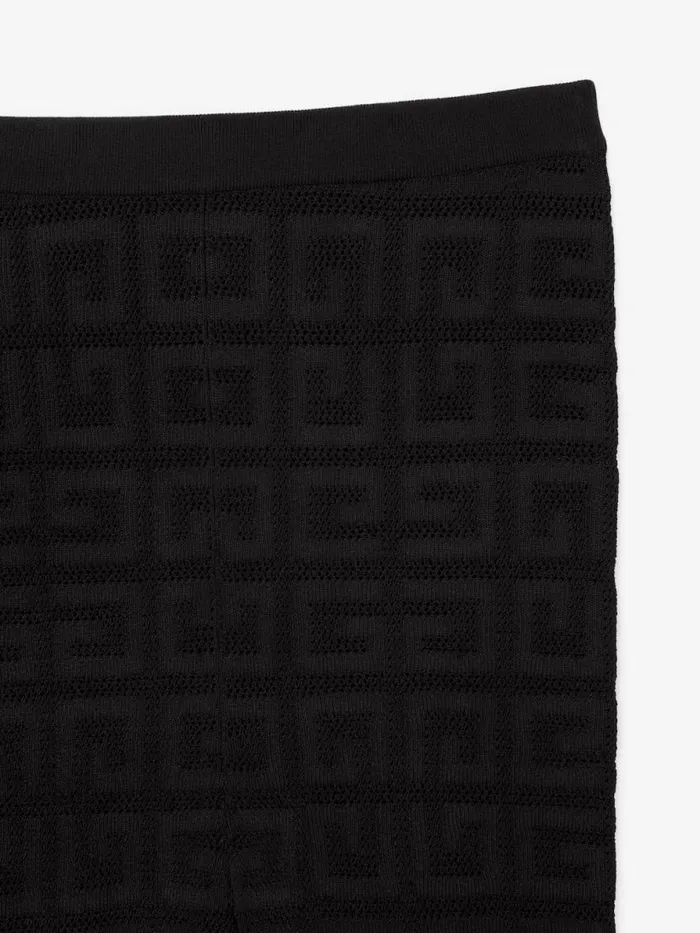 Leggings In 4g Jacquard Black Women Givenchy Pants and Shorts