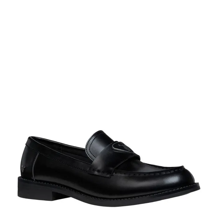 Loafers Women Windsor Smith POLITE BLACK LEATHER LOAFERS