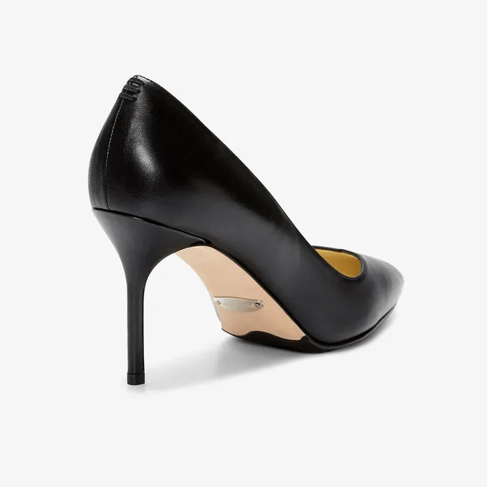 M M LaFleur The Sarah Flint Perfect Pump 85 Black Calf Women Shoes