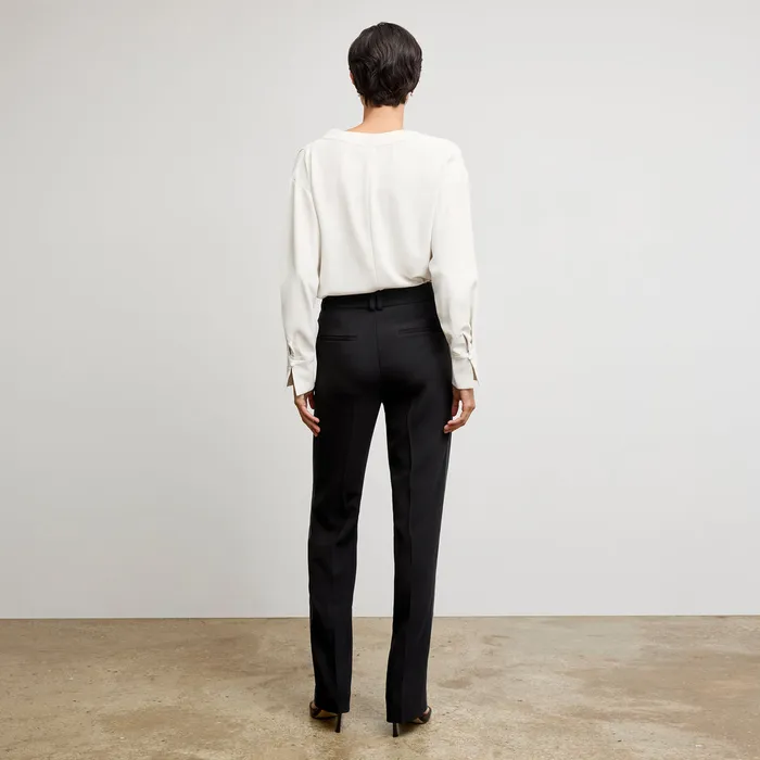 M M LaFleur Tops Women The Annmarie Drape Top 8211 Eco Soft Wave Ivory