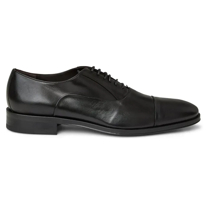 Maioco Leather Oxford 8211 Black Men Bruno Magli Laceups and Oxfords