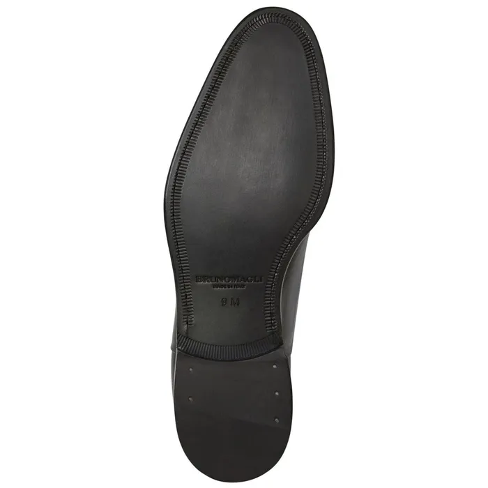 Maioco Leather Oxford 8211 Black Men Bruno Magli Laceups and Oxfords