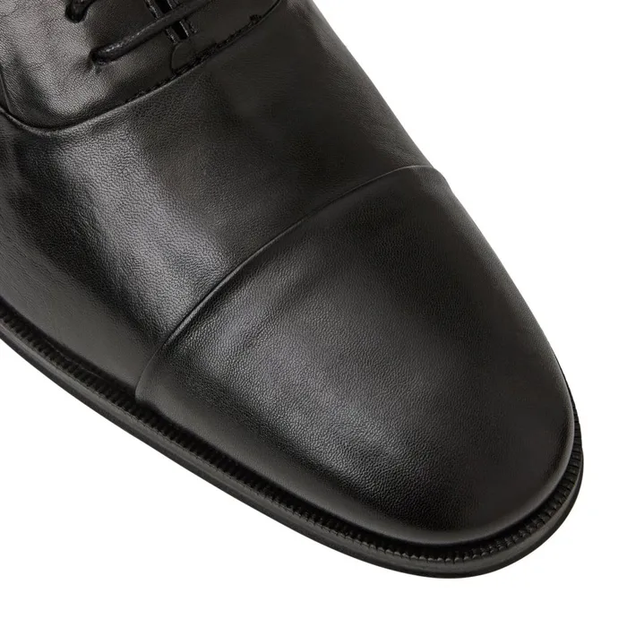 Maioco Leather Oxford 8211 Black Men Bruno Magli Laceups and Oxfords