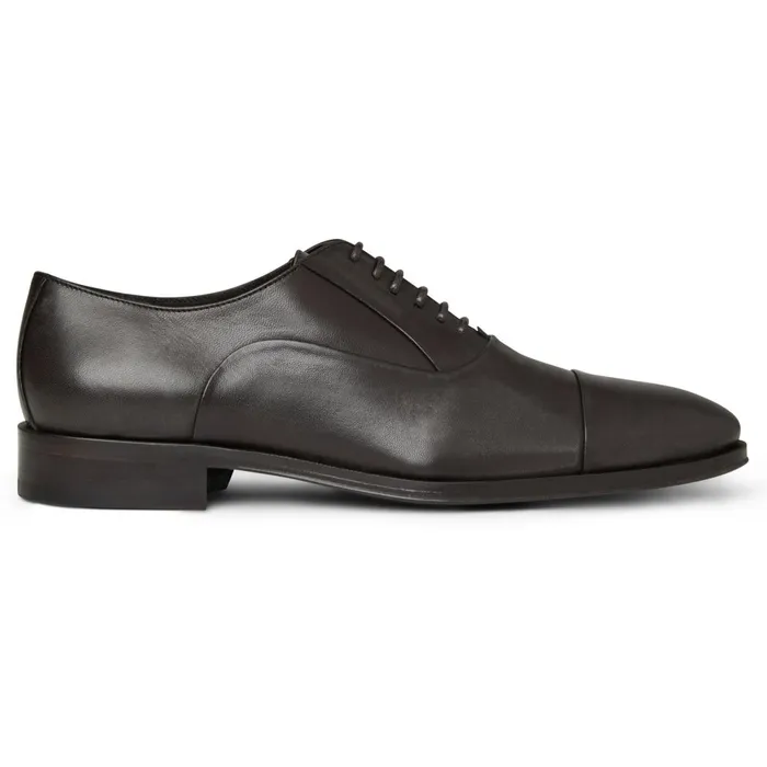 Maioco Leather Oxford 8211 Dark Brown Men Bruno Magli Laceups and Oxfords