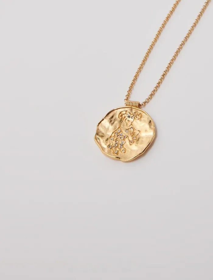 Maje Jewelry Womens Zodiac Medal Aries Maje Jewelry Womens Zodiac Medal Aries