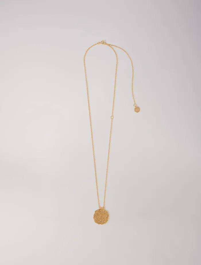 Maje Jewelry Womens Zodiac Medal Virgo