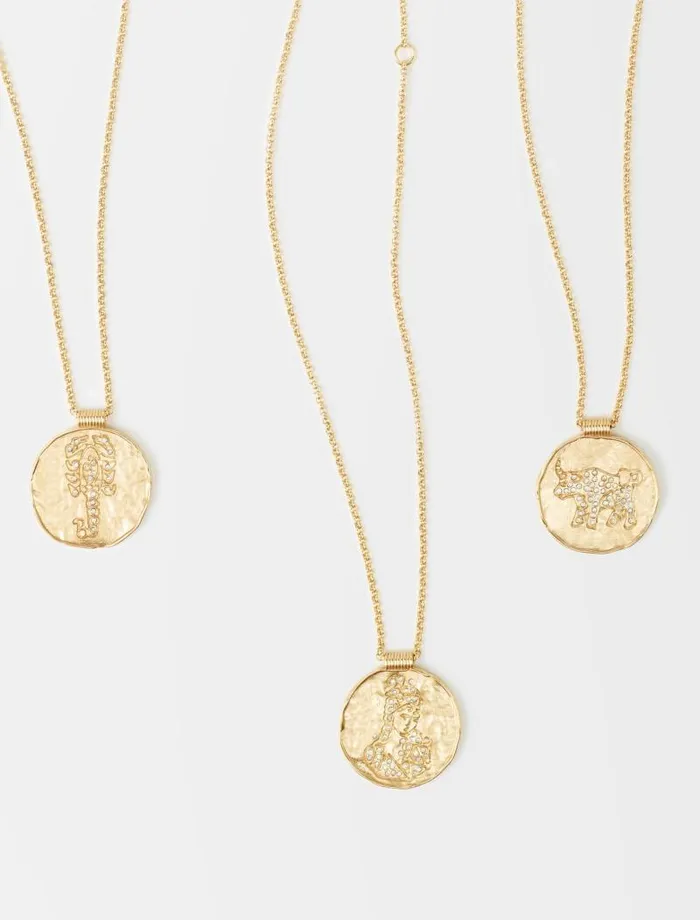 Maje Jewelry Womens Zodiac Medal Virgo Maje Jewelry Womens Zodiac Medal Virgo