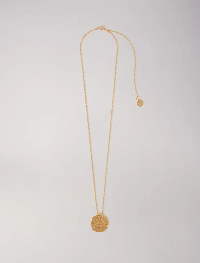 Maje Jewelry Womens Zodiac Medal Virgo Maje Jewelry Womens Zodiac Medal Virgo