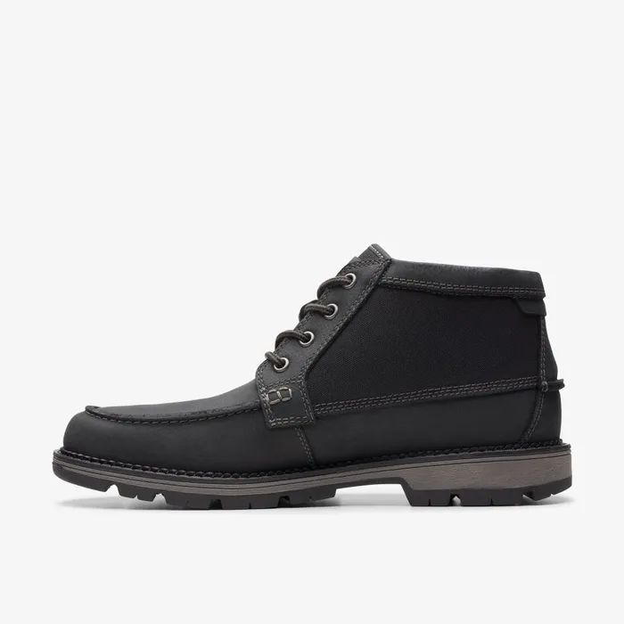 Maplewalk Moc Black Combination Men Clarks Boots