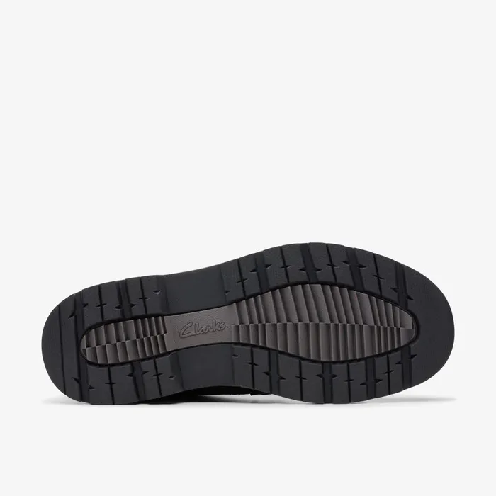 Maplewalk Moc Black Combination Men Clarks Boots