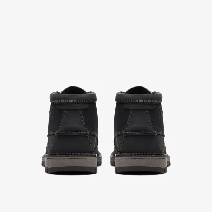 Maplewalk Moc Black Combination Men Clarks Boots