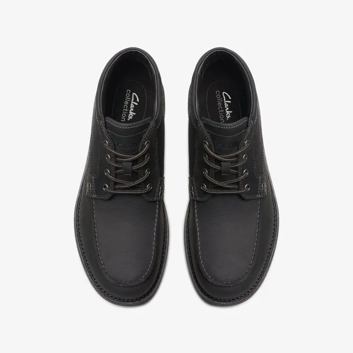 Maplewalk Moc Black Combination Men Clarks Boots