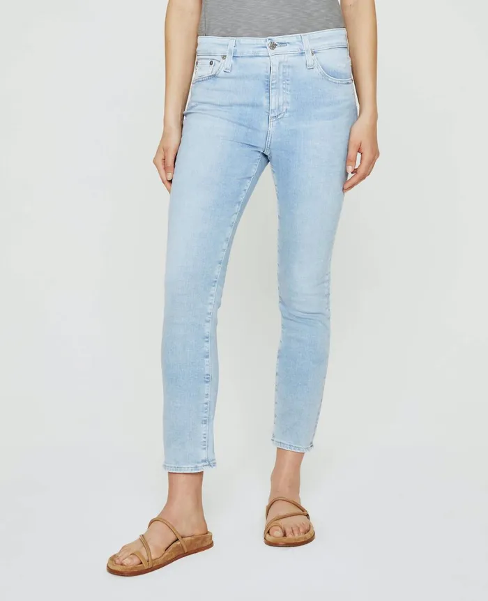 Mari Crop 21 Years Coastline Women AG Jeans Denim Mari Crop 21 Years Coastline Women AG Jeans Denim